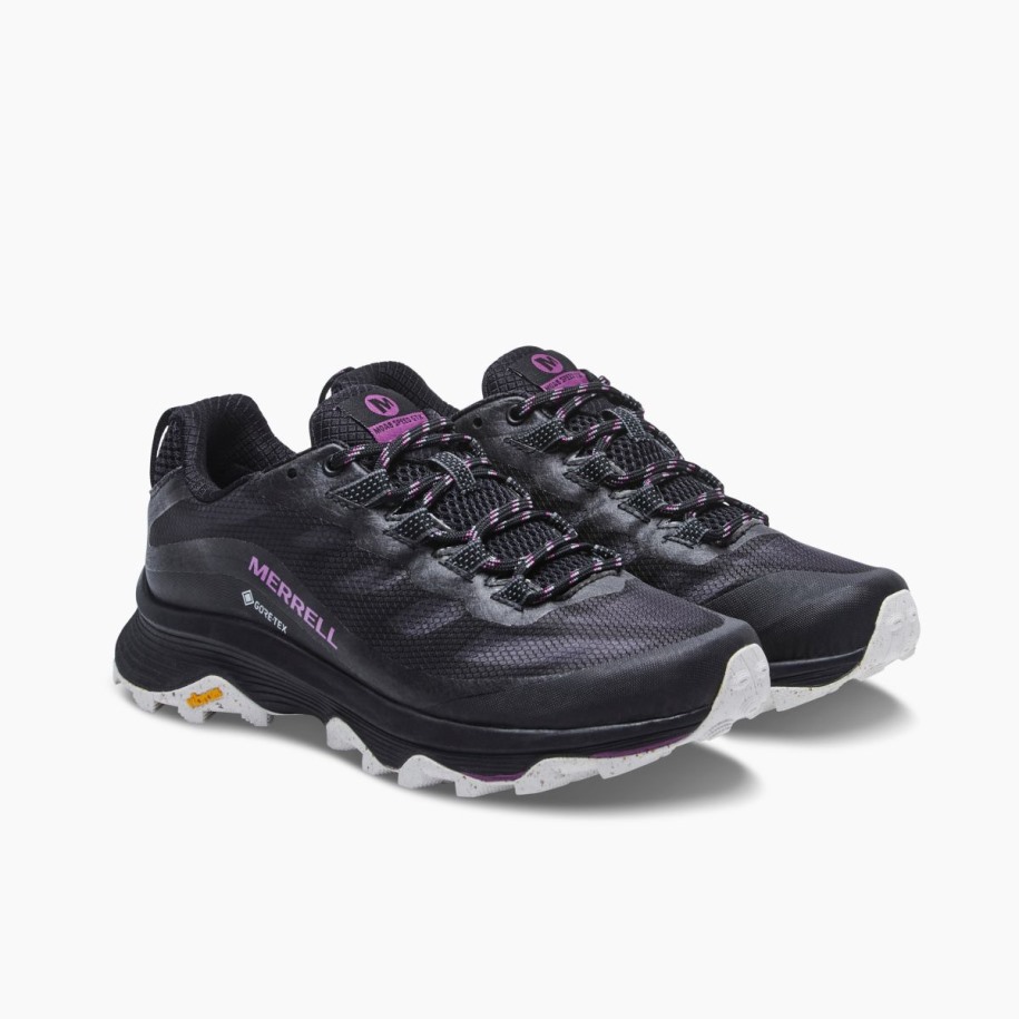 Merrell Kvinners Moab Speed Gore-tex Svart