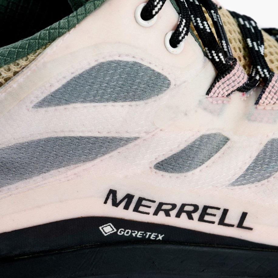 Merrell Kvinners Moab Speed Mid Gore-tex X Svett Betty Hvit Rosa