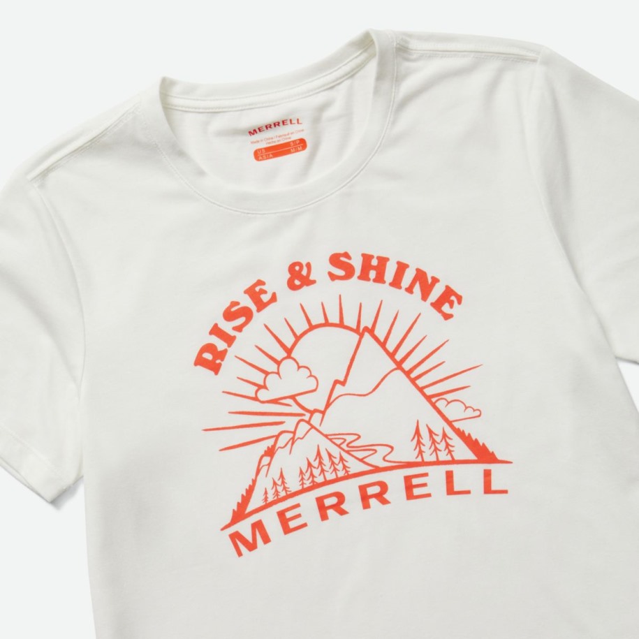 Merrell Kvinners Rise And Shine Crew Tee Cloud Danser
