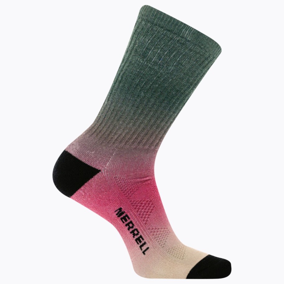 Moab Hiker Crew Sokk Rosa Merrell