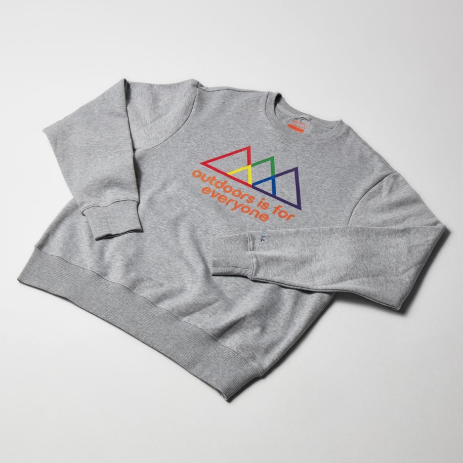 Utendørs Er For Alle Crewneck Sweatshirt Merrell Heather Grey