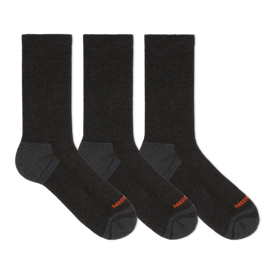 Repreve® Hiker Crew Sock 3-pack Black Merrell