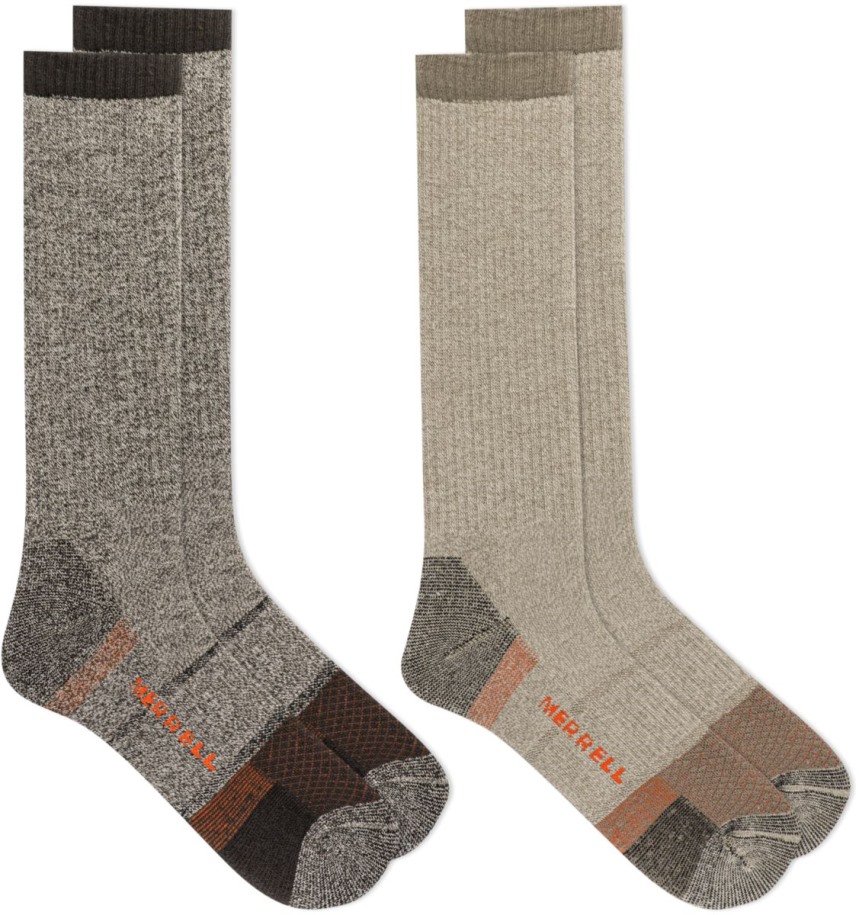 Robust Stål Tå Crew 2-pack Brun Asst Merrell