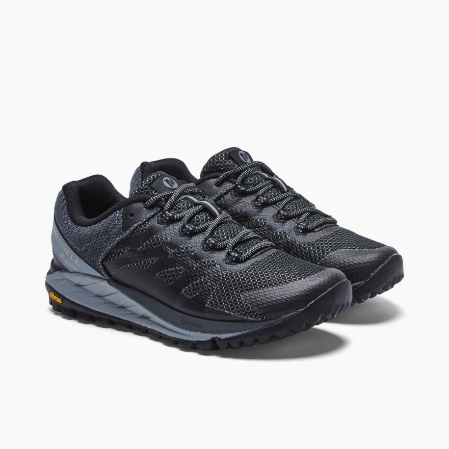 Kvinners Antora 2 Gore-tex Bred Bredde Merrell Svart