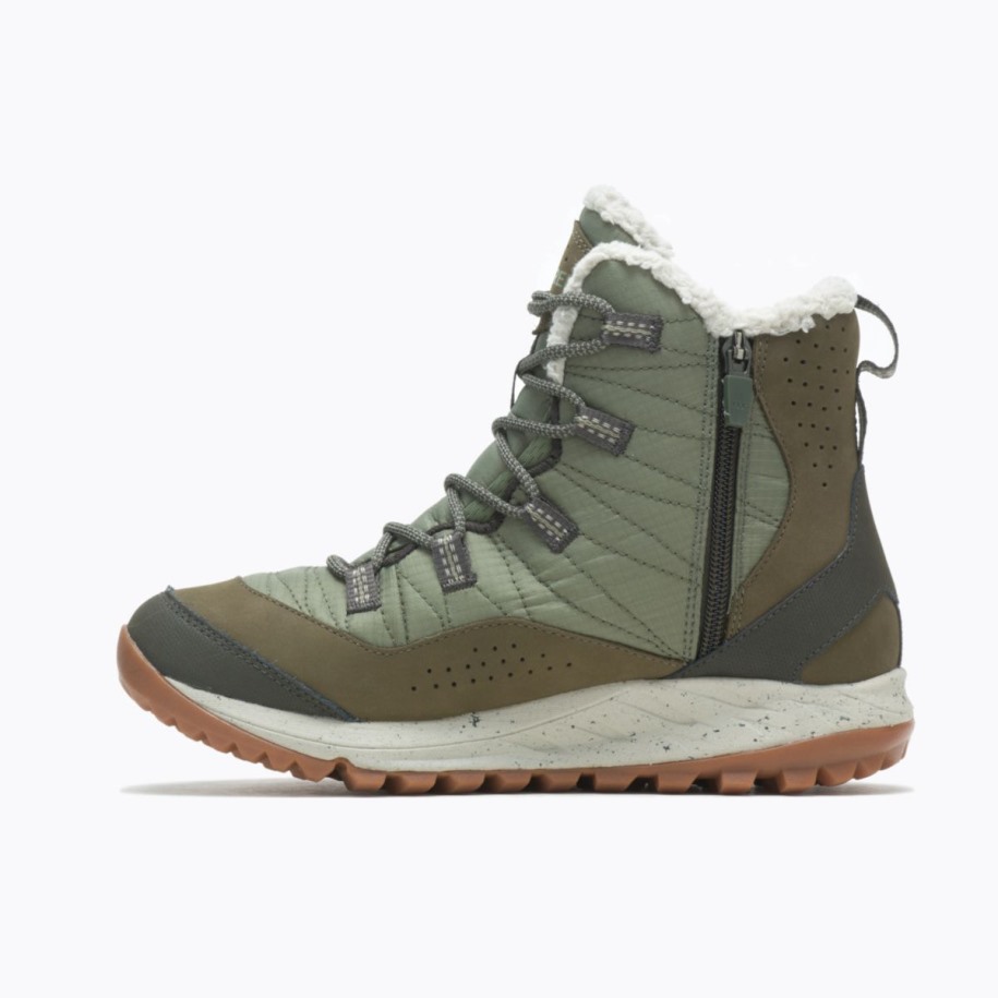 Dame Antora Sneaker Boot Vanntett Merrell Lichen