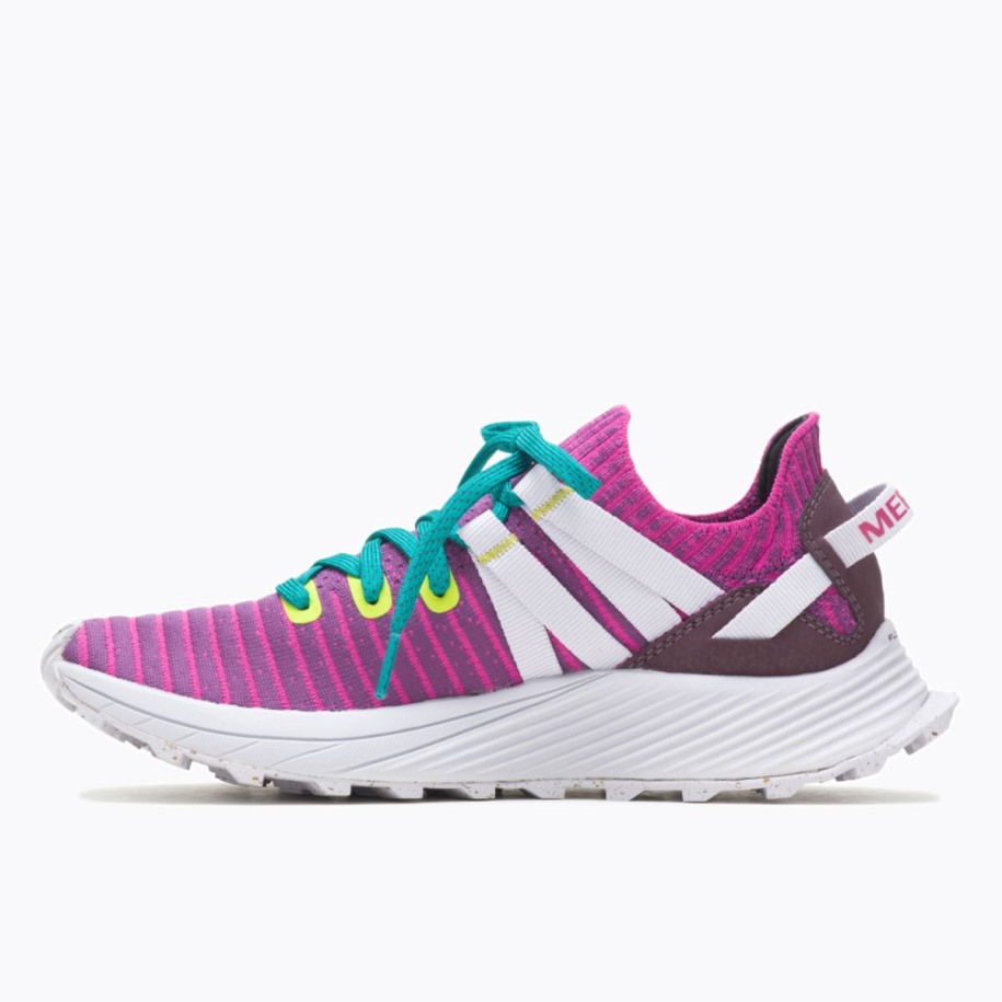 Kvinner Embark Blonder Sneaker Fuchsia Merrell