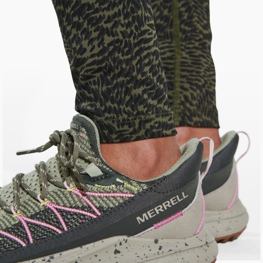 Kvinners Ever Move Stram Merrell Støvete Oliven Mini Camo Print