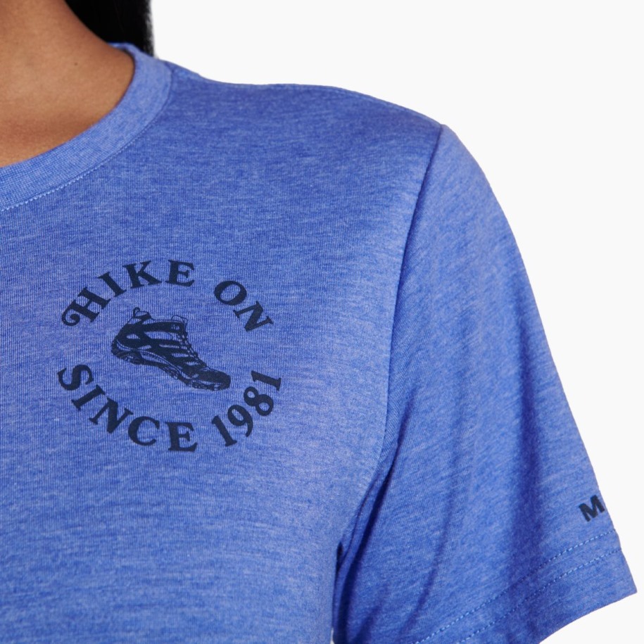 Damevandring På Tee Baja Blue Heather Merrell