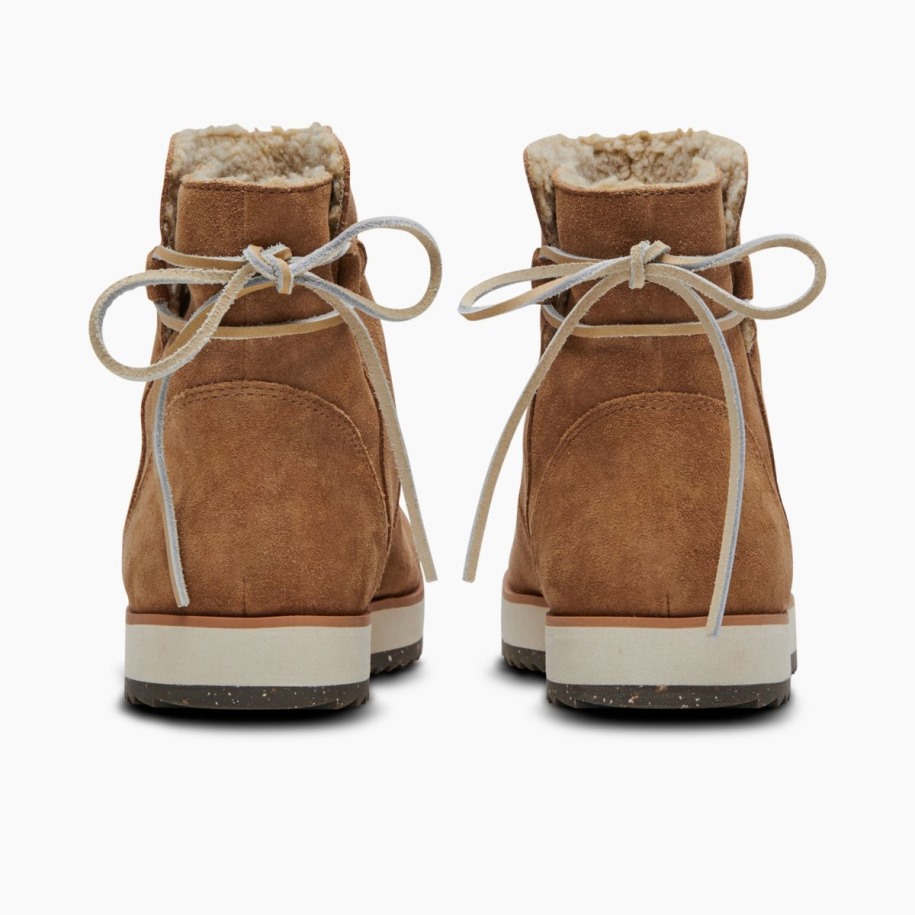 Kvinners Juno Bløff Polar Vanntett Kamel Merrell