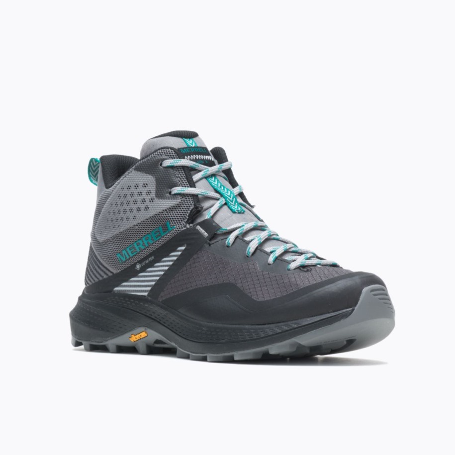 Kvinners Mqm 3 Mid Gore-tex Merrell Charcoal Teal
