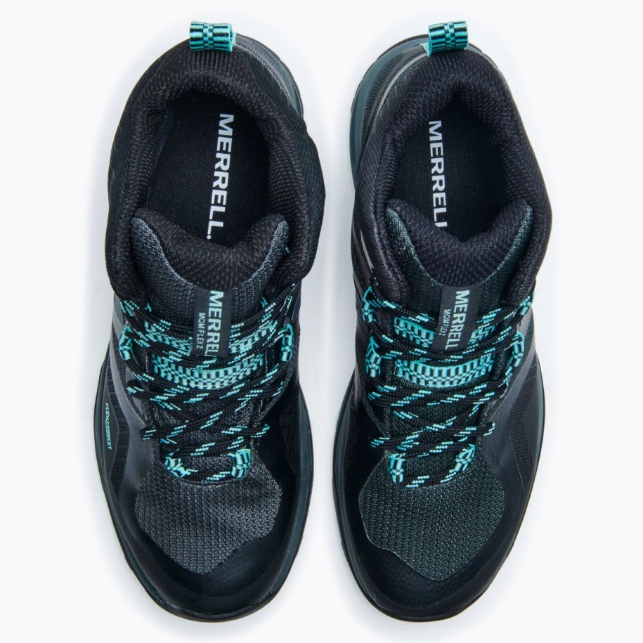 Kvinners Mqm Flex 2 Mid Gore-tex Merrell Granitt Bølge