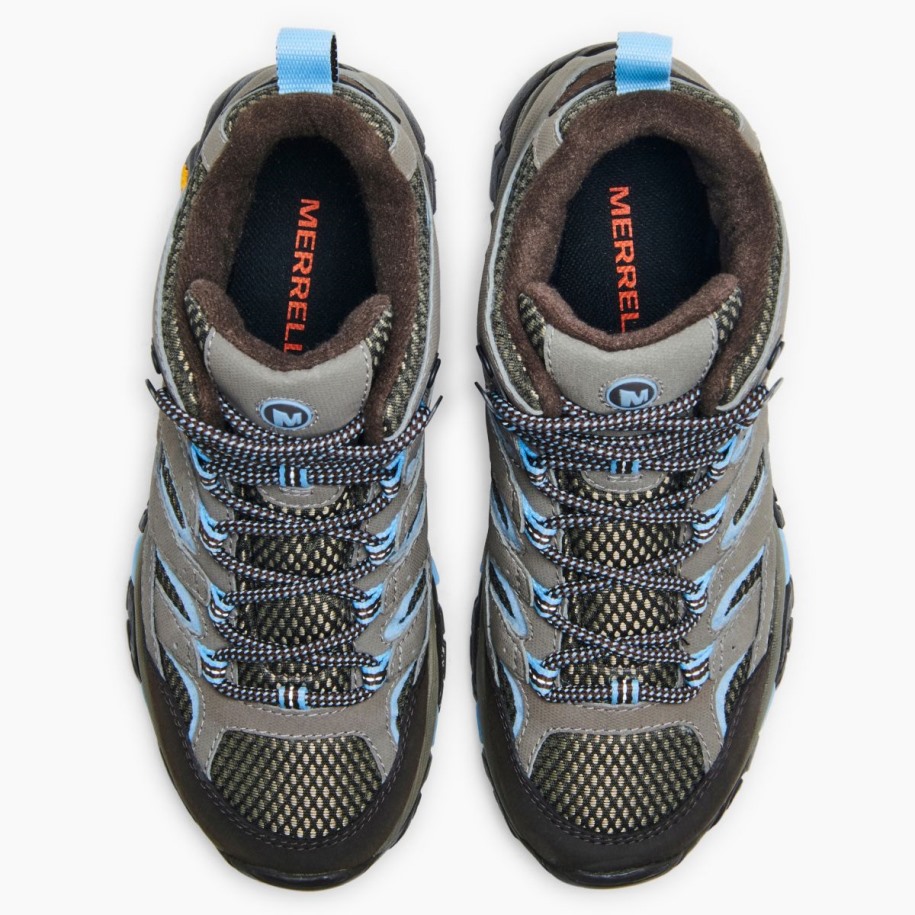 Kvinners Moab 2 Mid Gore-tex Merrell Brindle