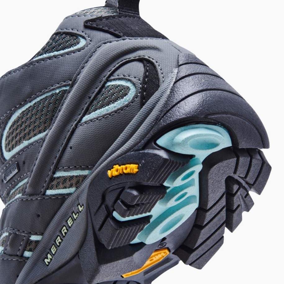 Kvinners Moab 2 Mid Gore -tex Bred Bredde Sedona Sage Merrell