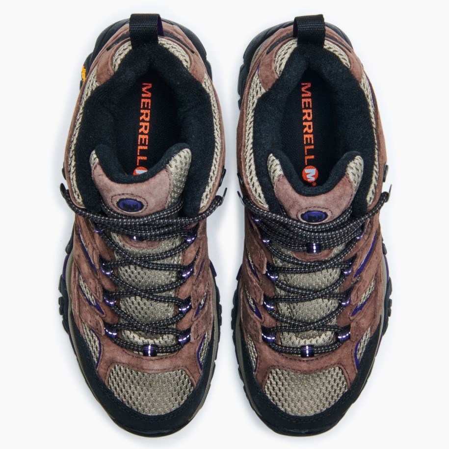 Dame Moab 2 Mid Ventilator Bred Bredde Bracken Lilla Merrell