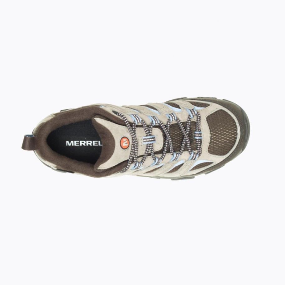 Kvinners Moab 3 Gore-tex Brindle Merrell