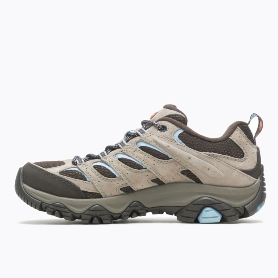Kvinners Moab 3 Gore-tex Brindle Merrell