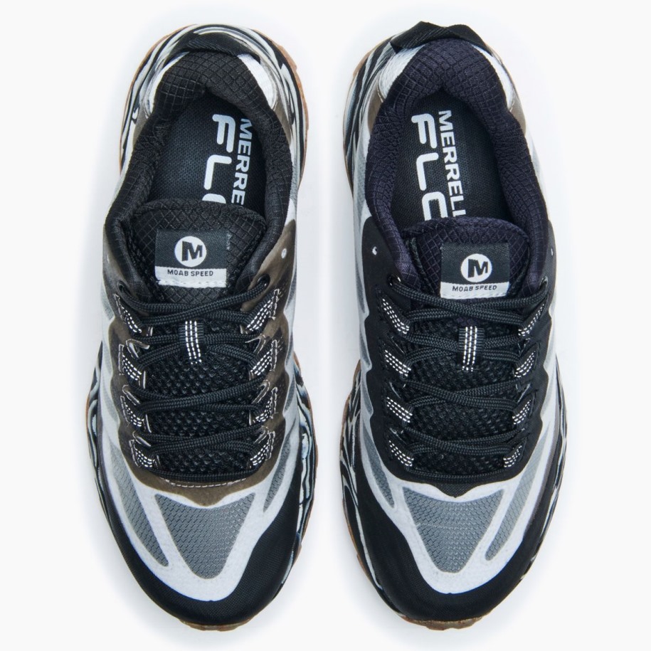 Kvinners Moab Speed Eco Fargestoff Svart Hvit Merrell