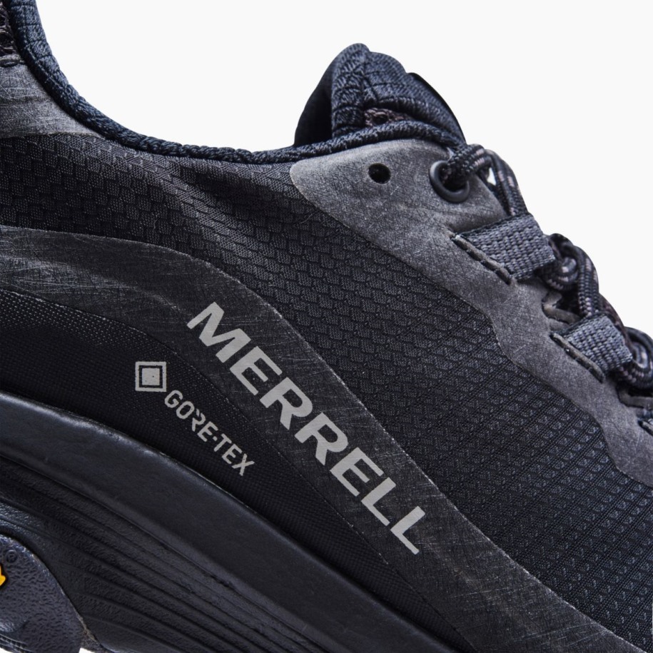 Kvinners Moab Speed Gore-tex Merrell Svart Asfalt