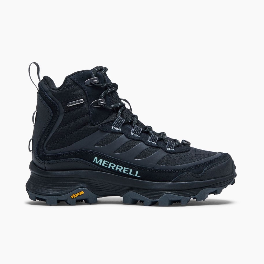 Dame Moab Speed Thermo Mid Vanntett Merrell Svart