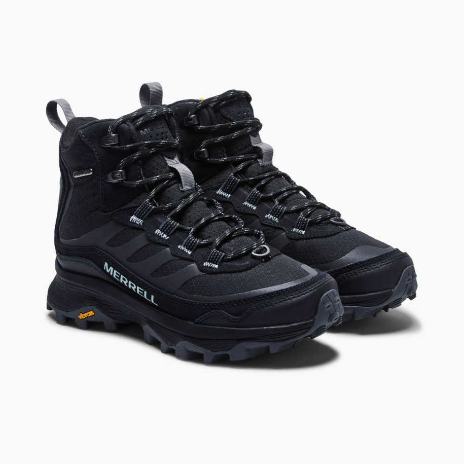 Dame Moab Speed Thermo Mid Vanntett Merrell Svart