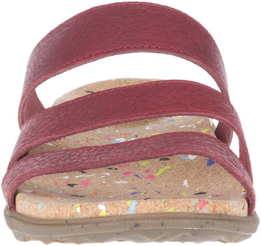Kvinners Napa Valley Slide Merlot Merrell