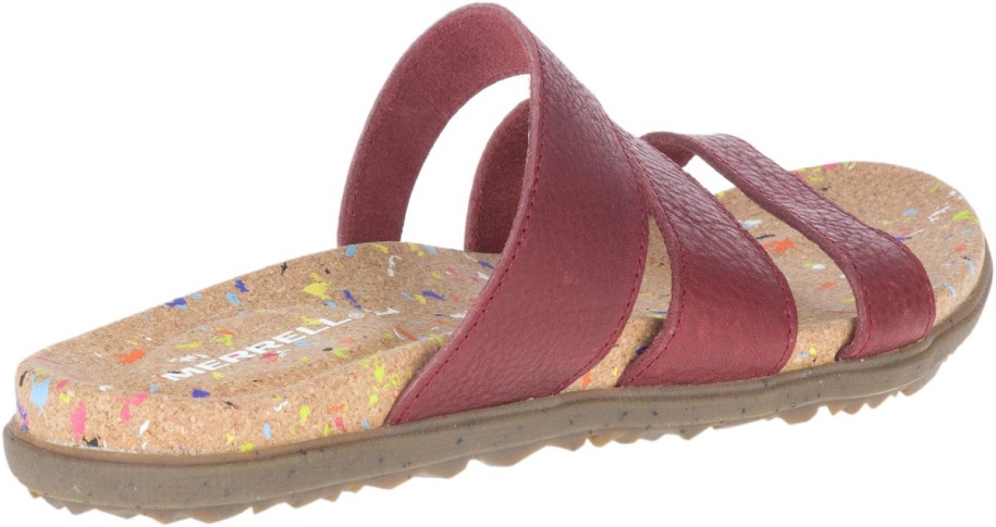 Kvinners Napa Valley Slide Merlot Merrell