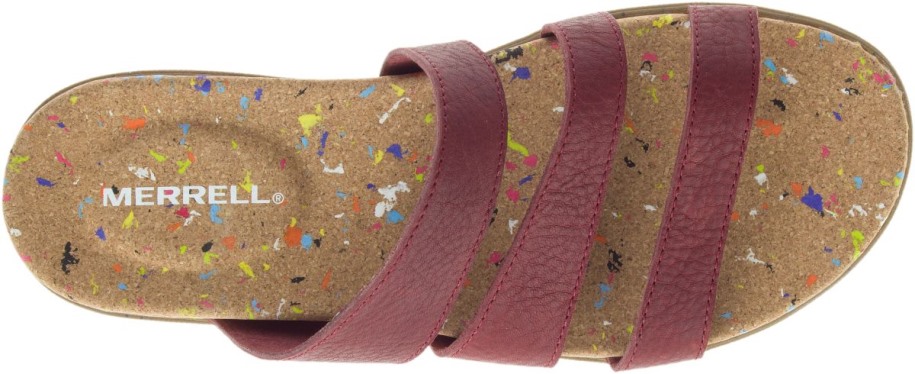Kvinners Napa Valley Slide Merlot Merrell
