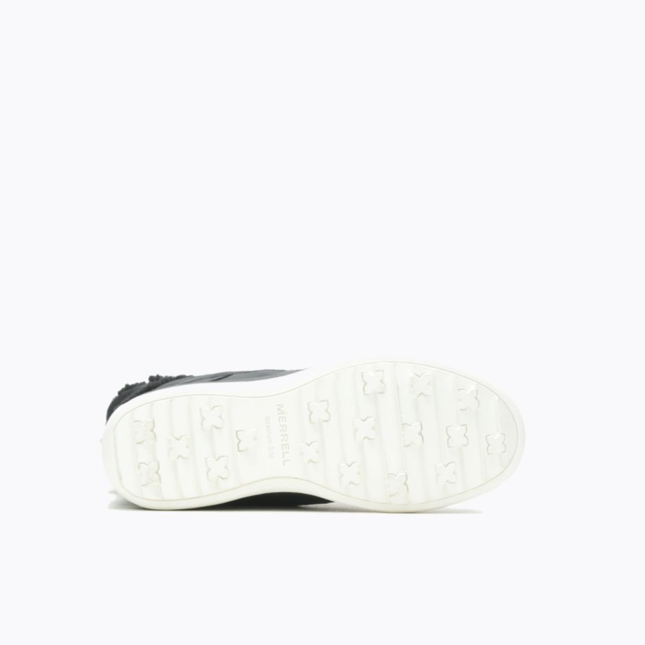 Kvinners Snowcreek Sport Mid Zip Polar Vanntett Svart Merrell