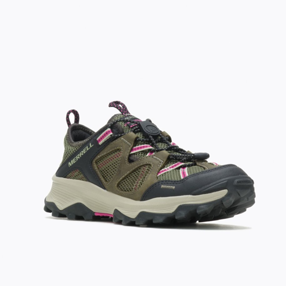 Kvinners Speed Strike Leather Sil Lichen Merrell