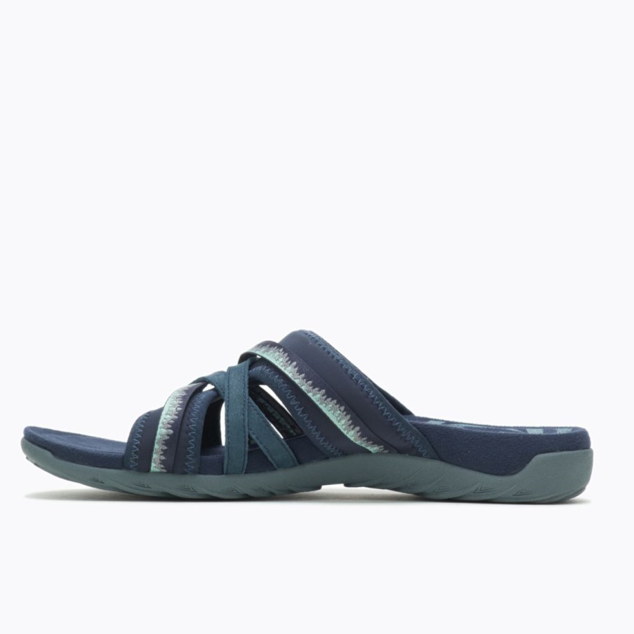 Kvinners Terran 3 Cush Slide Merrell Marine