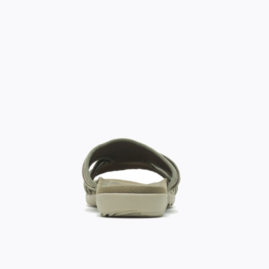 Kvinners Terran 3 Cush Slide Olive Merrell